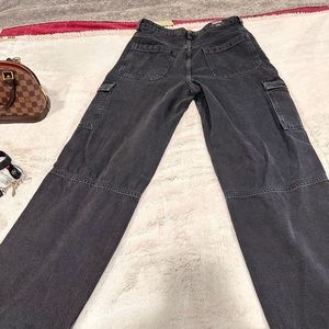 90s high waisted baggy jeans